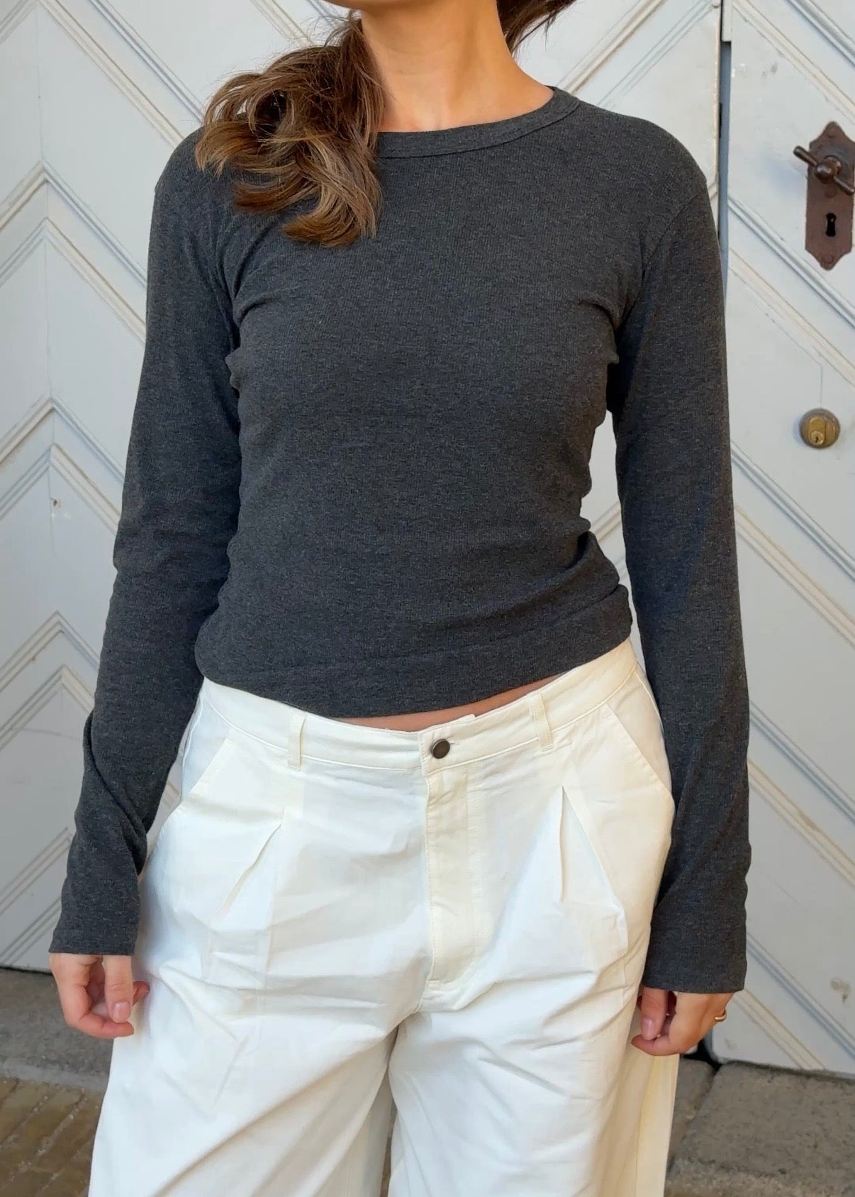 Ellen Langærmet T-shirt