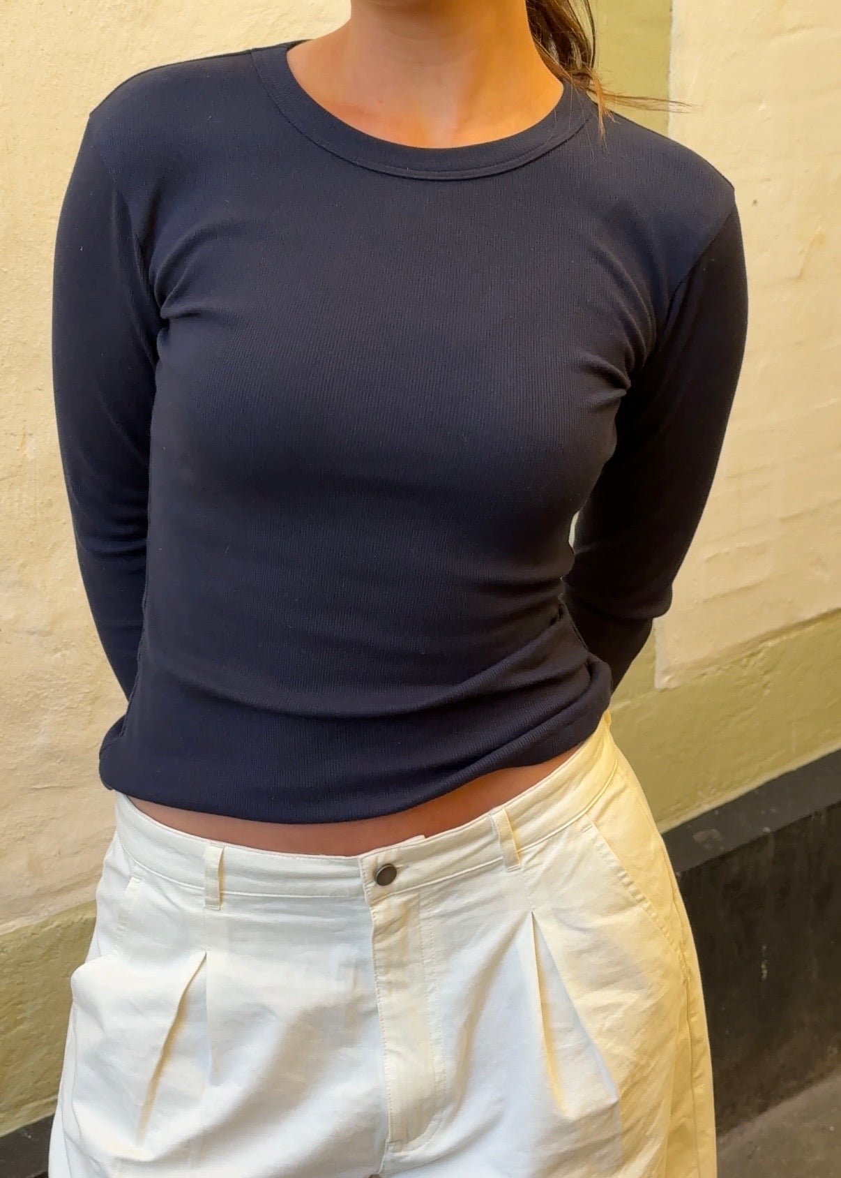 Ellen Langærmet T-shirt