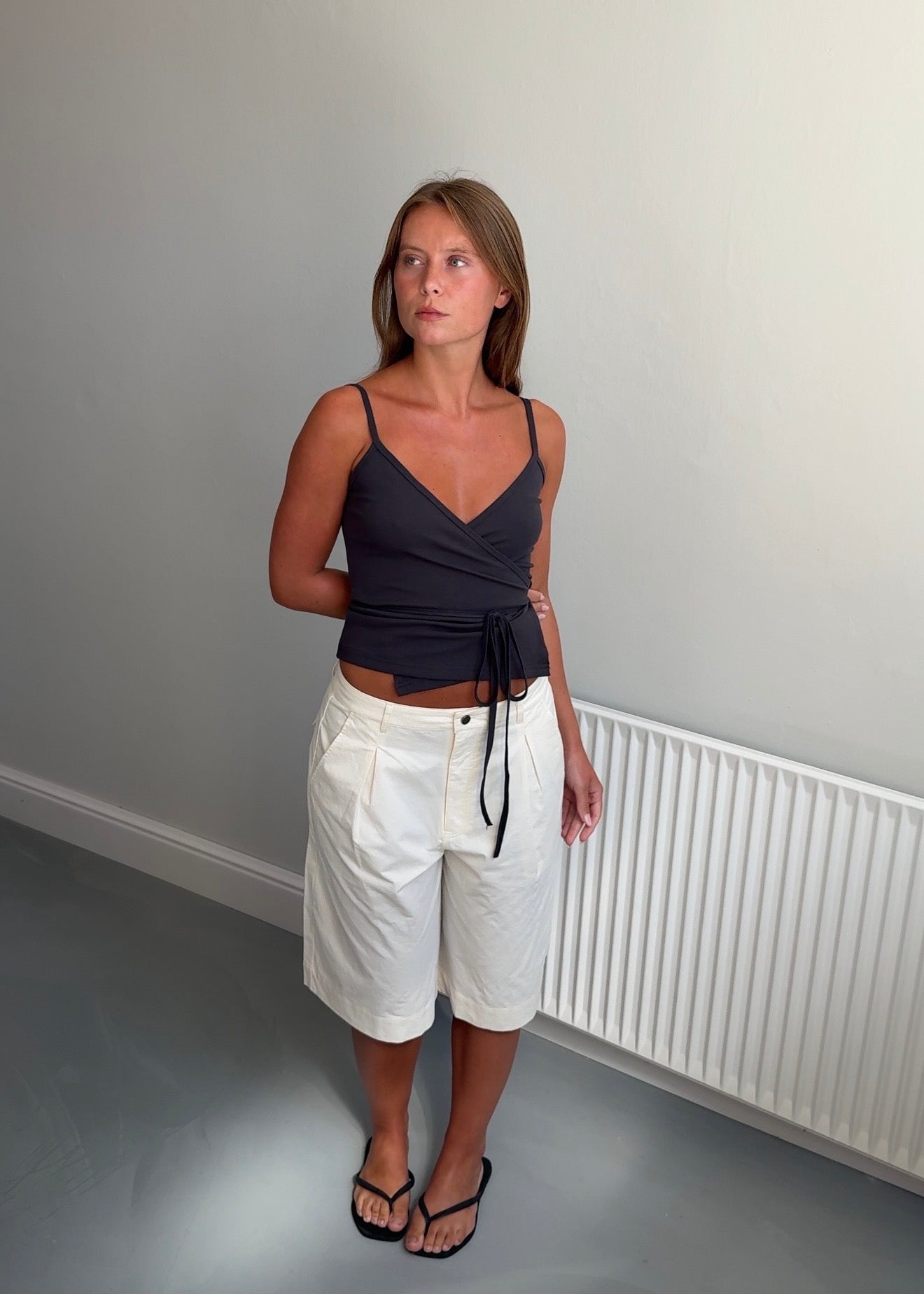 Tilde Wrap Top
